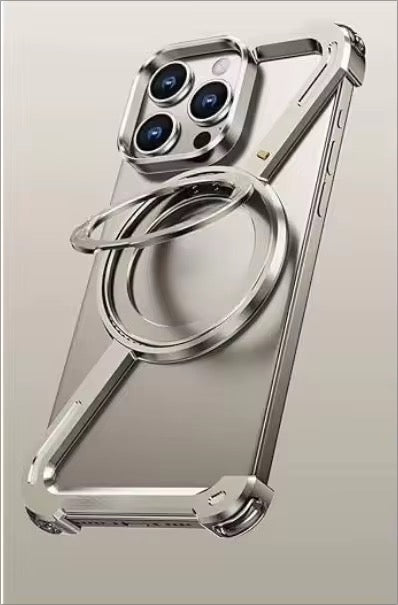 Cobertor de metal Z para Iphone/ Plateado K174