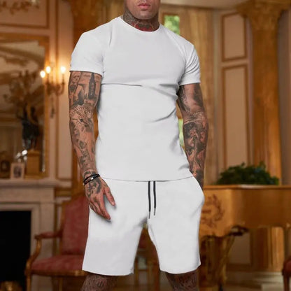 Set de Camiseta y Short BL53 - Blanco