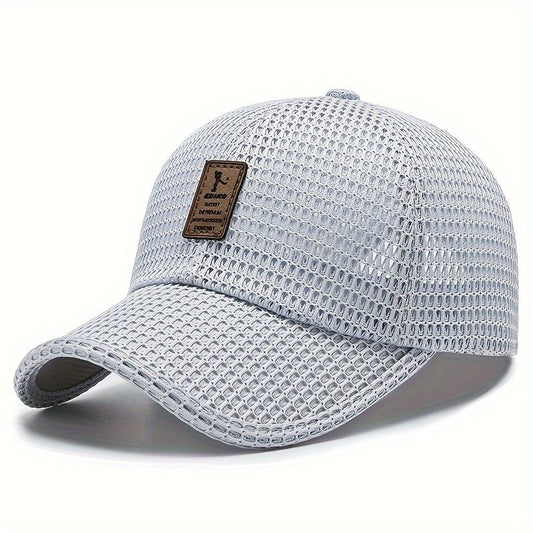 Transparent Breathable Cap Light gray