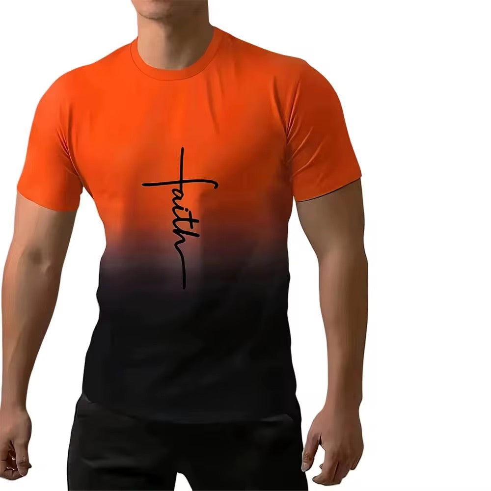 Camiseta casual / Naranja IM24