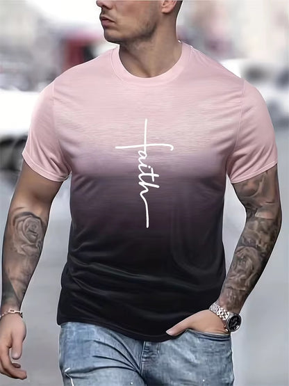 Camiseta casual / Rosa IM24