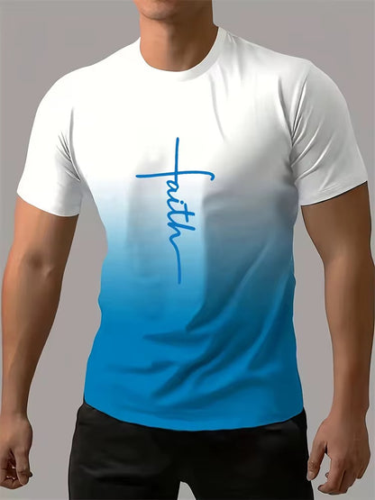 Camiseta casual / Celeste IM24