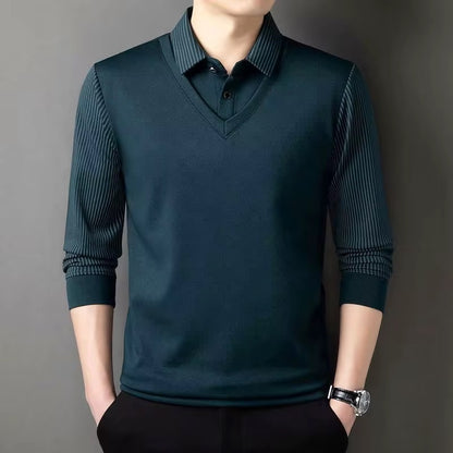 Camisa manga larga para Caballero Tipo Polo/Aqua  N10