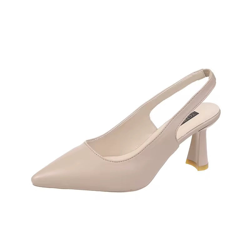 Tacones elegantes para Dama / Beige DG08
