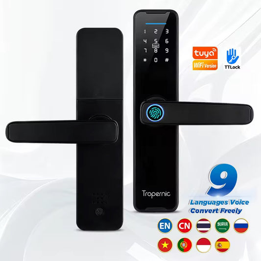 Llavín inteligente con huella /K186