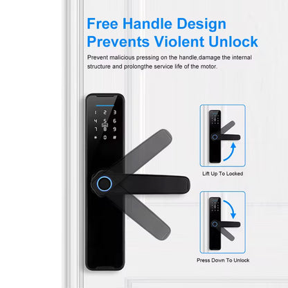 Llavín inteligente con huella /K186