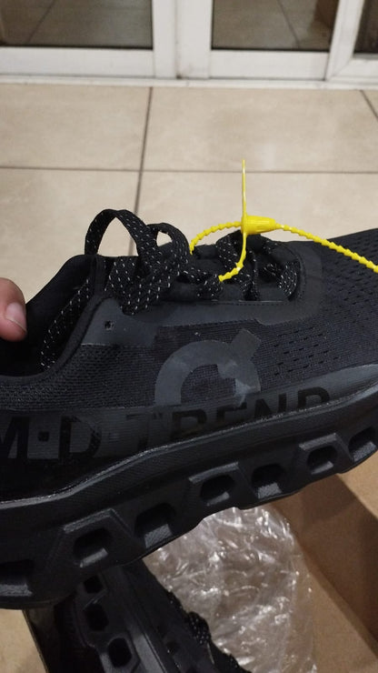 OUTLET 10/Tenis Deportivo MD Trend  Full Negro/