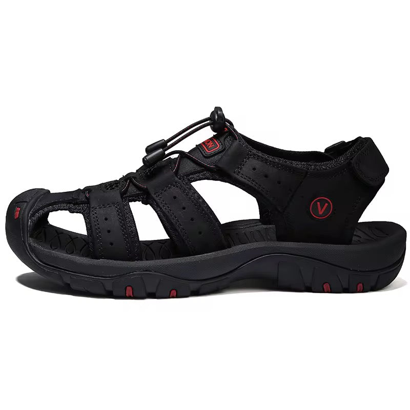 Sandalias para caballero/ Negro FM11