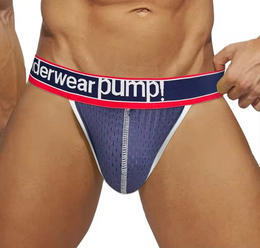 Jockstraps Pump /Azul-Rojo K295