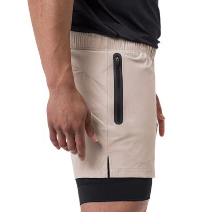 Short Deportivo con Beiker /Beige K300