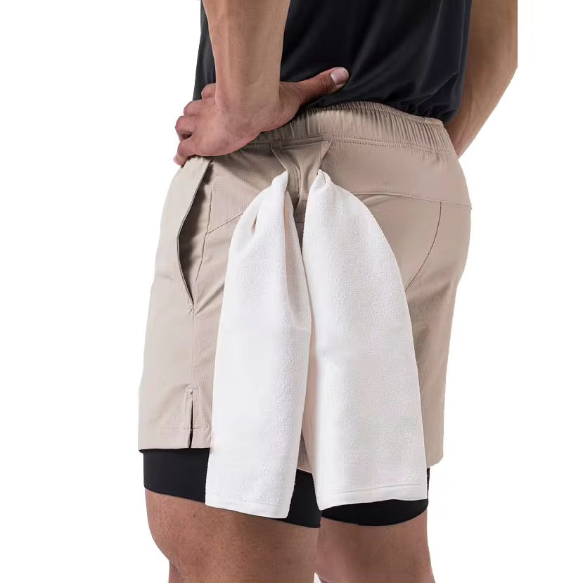 Short Deportivo con Beiker /Beige K300