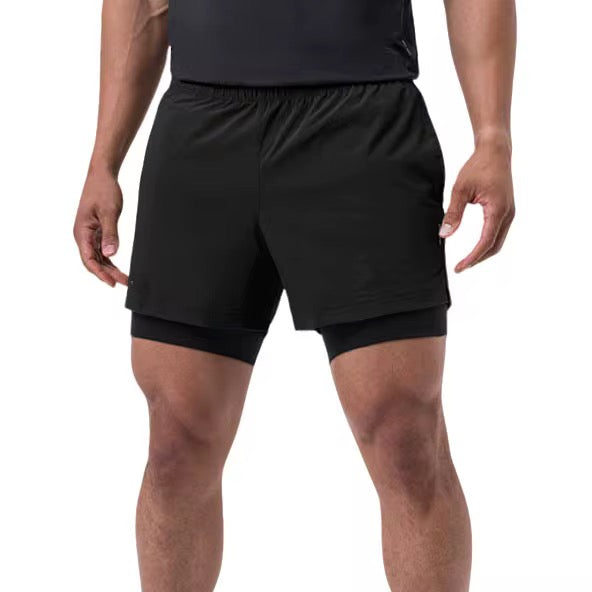 Short Deportivo con Beiker /Negro K300