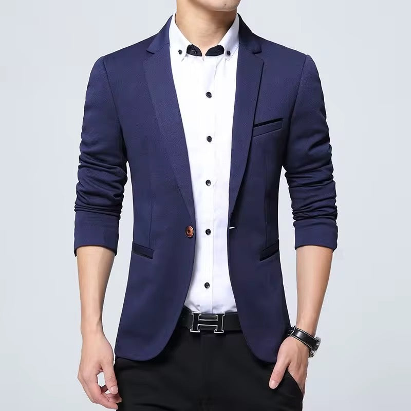 Blazer para Caballero/ Azul Marino DM23