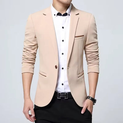 Blazer para Caballero/ Beige DM23