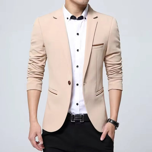 Blazer para Caballero/ Beige DM23