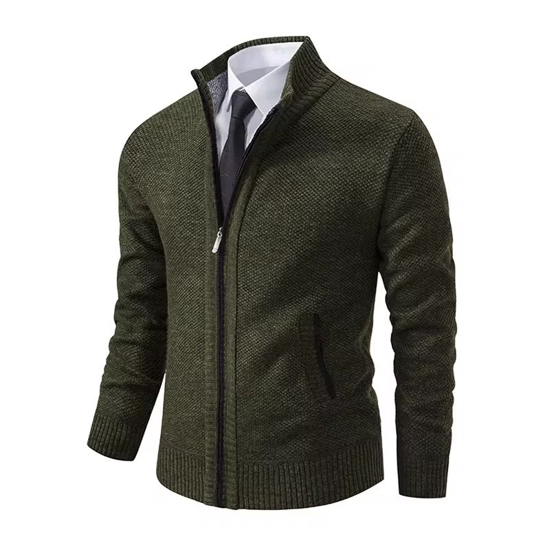 Cardigan para caballero / Verde K83