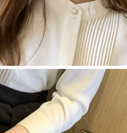 Camisa Formal para Dama/ Blanco DG10