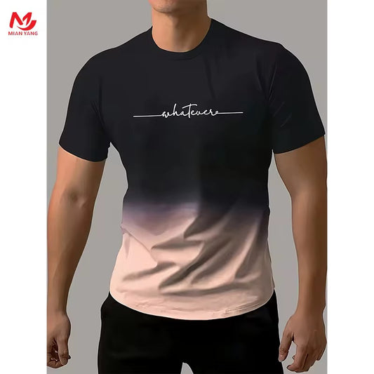 Camiseta casual / Negro-Beige IM23