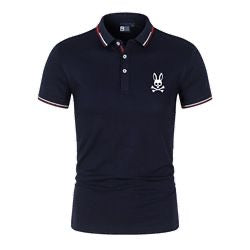 Camisa Psycho Bunny Tipo Polo  /Azul Marino N11