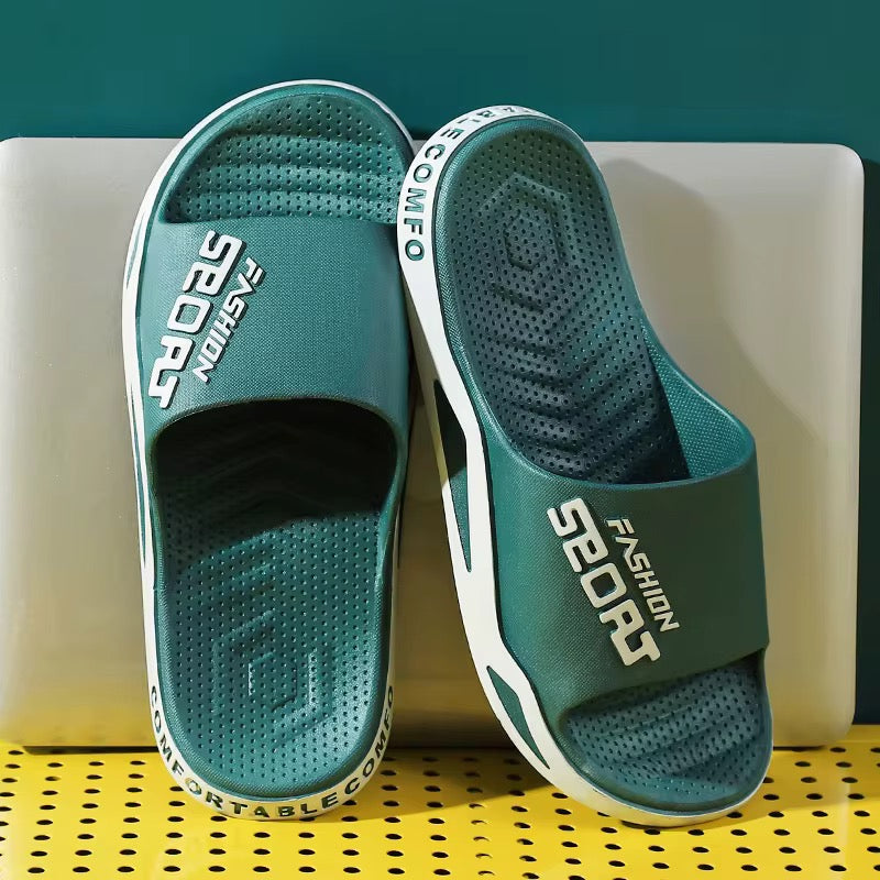 Sandalias Antideslizantes para Caballero /Verde N31