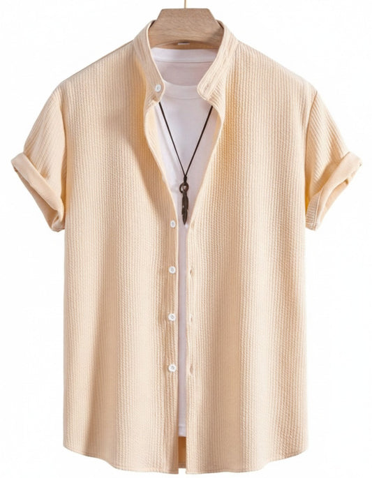 Camisa casual / K368 Beige
