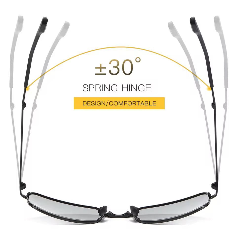 Lentes de Sol Plegables 2026 / C178 Negro