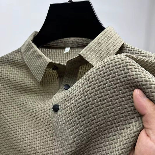 Camisa casual para caballero/ N35 Beige