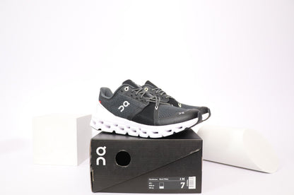 Tenis Casual On-Cloud Dama / Negro-Blanco   Z12