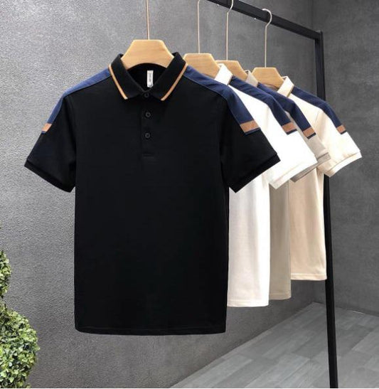 Camisa Tipo Polo/ KM02- Negra