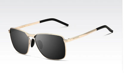 Lentes de Sol 2025 / Negro-Dorado C155