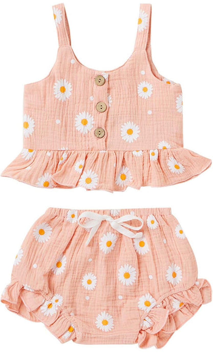 Conjunto para niña/ RA77 Melón