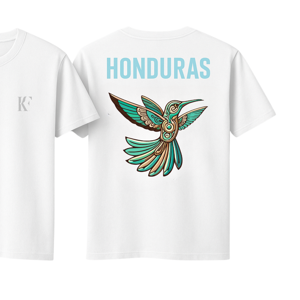 Camiseta Casual KF Honduras / Blanco K142