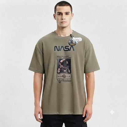 Camisa Oversize marca Mission Space/ Verde KCN37