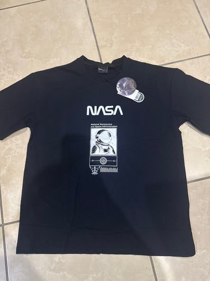 Camisa Oversize marca Mission Space/ Negro KCN37