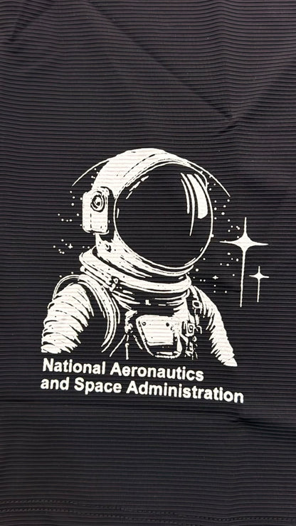 Camisa Oversize marca Mission Space/ Negro KCN38