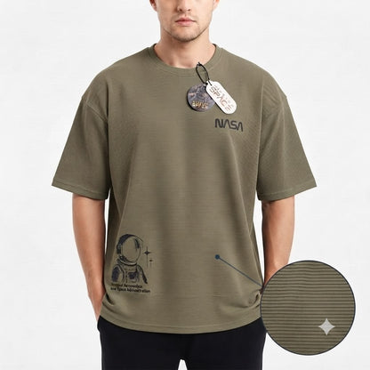 Camisa Oversize marca Mission Space/ Verde KCN38