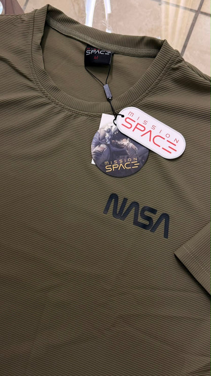 Camisa Oversize marca Mission Space/ Verde KCN38