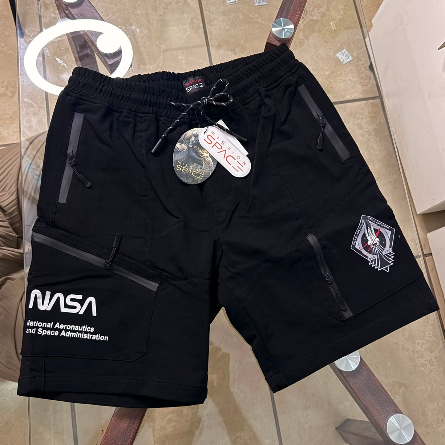 Short táctico  Mission Space / Negro KCN39
