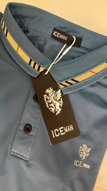 Camisa manga larga  Ice Man/ Azul Claro NK17