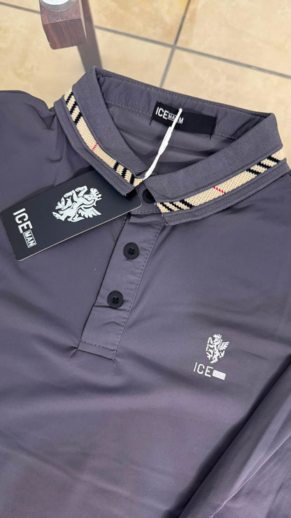 Camisa manga larga  Ice Man/ Gris NK17