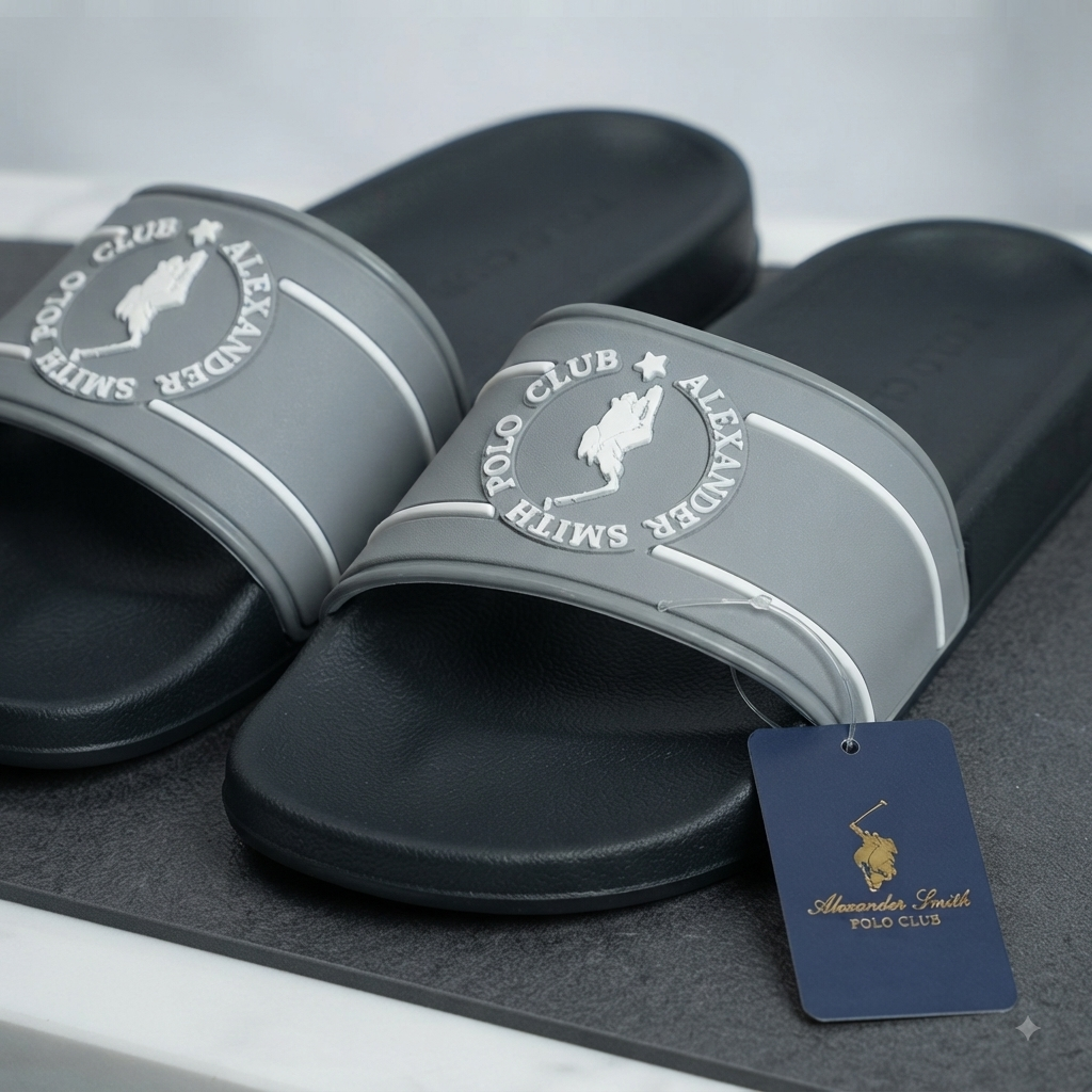 Sandalia Polo Club para caballero / Gris  NK01