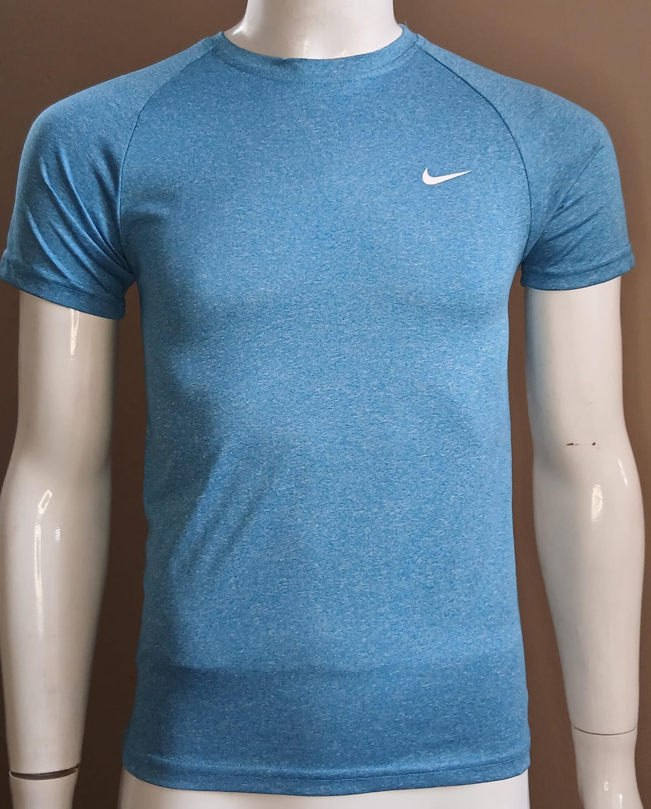 Camisa Deportiva Dry-Fit/Celeste M04