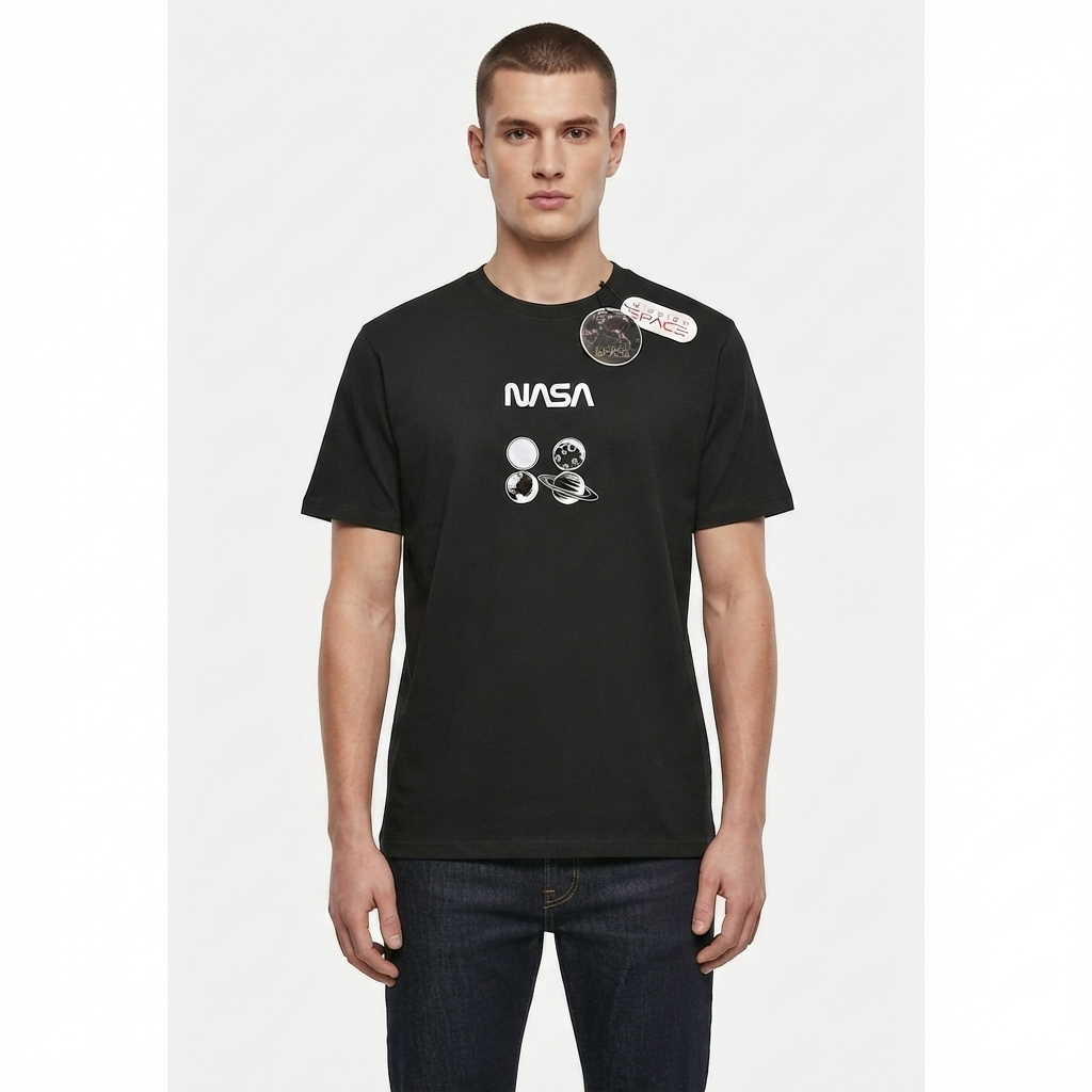 Camiseta Mission Space - NASA Negra KCN33