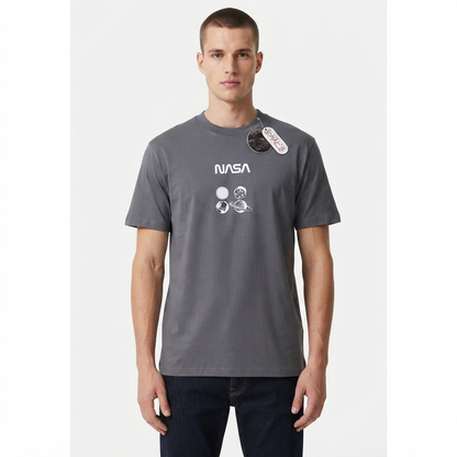 Camiseta Mission Space - NASA Gris KCN33