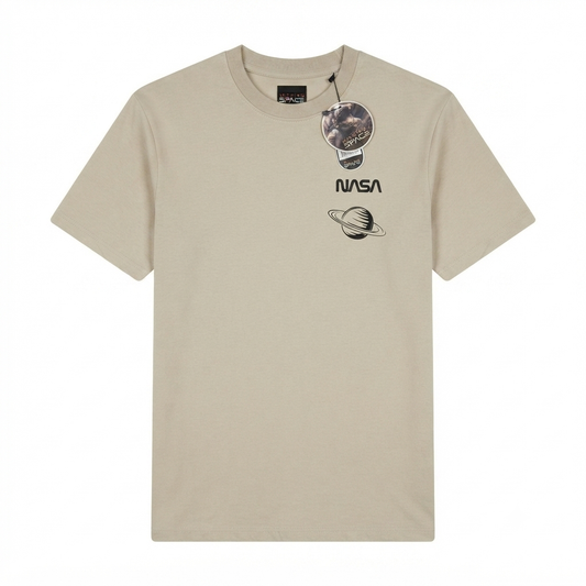 Camiseta Mission Space - NASA Beige KCN34