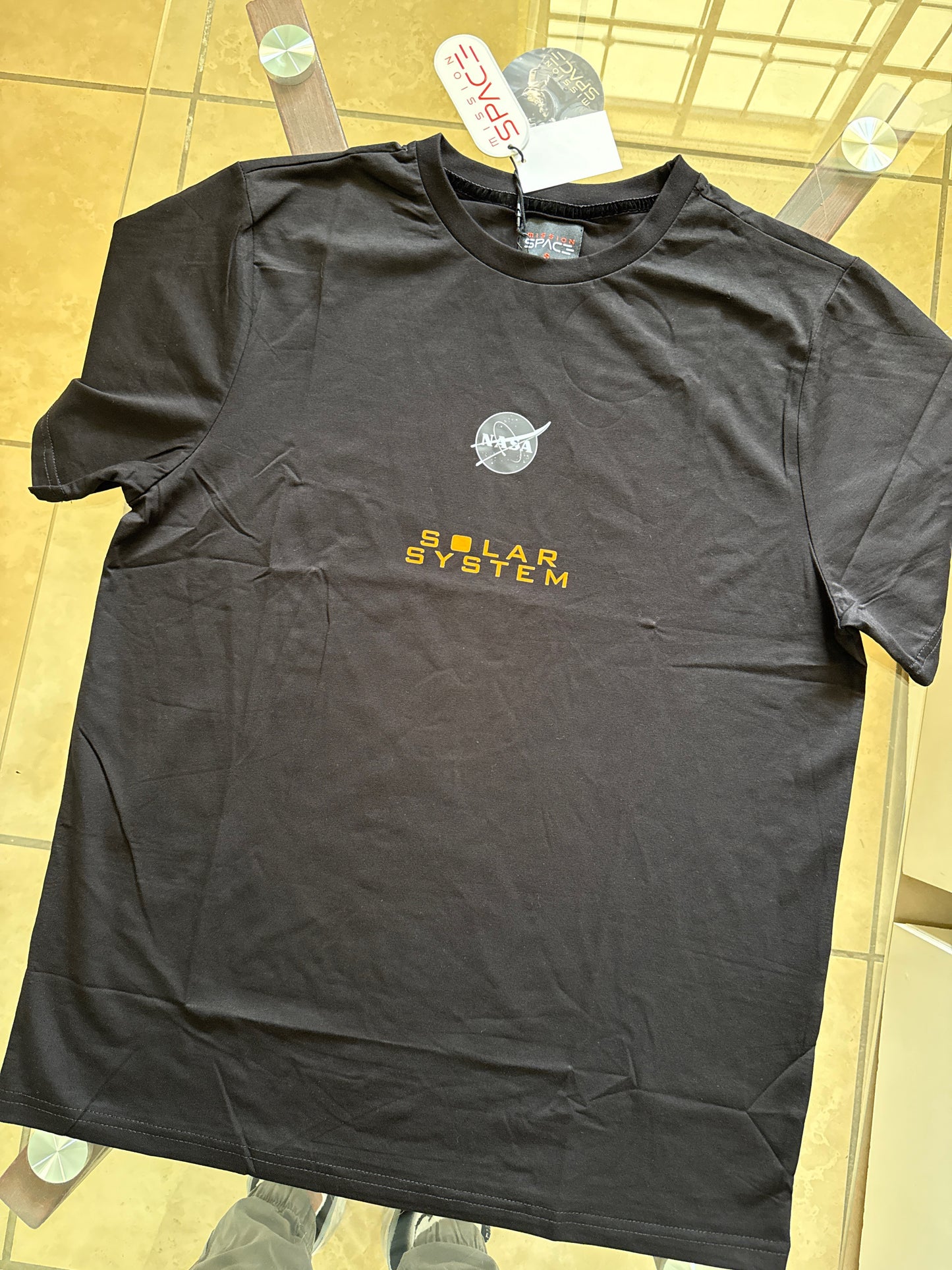Camiseta Mission Space - NASA Negra KCN35