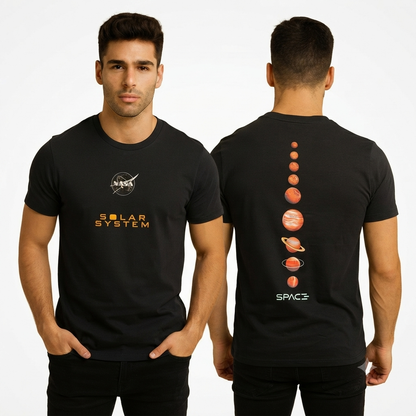 Camiseta Mission Space - NASA Negra KCN35