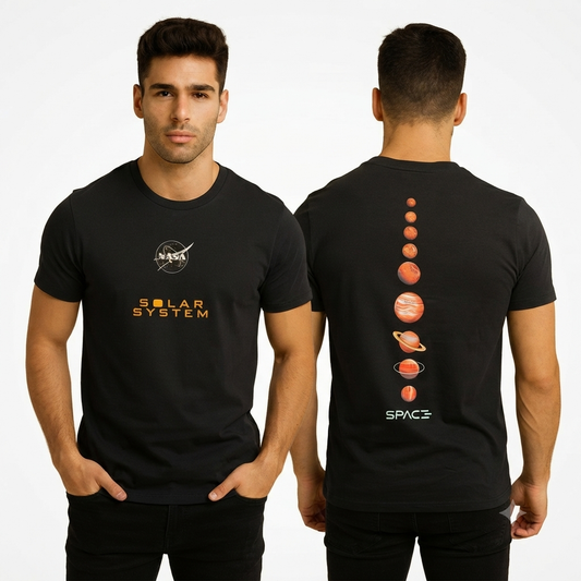 Camiseta Mission Space - NASA Negra KCN35