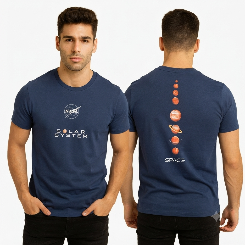 Camiseta Mission Space - NASA Azul KCN35