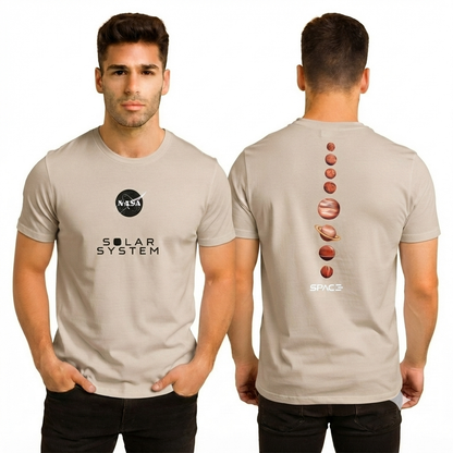 Camiseta Mission Space - NASA Beige KCN35